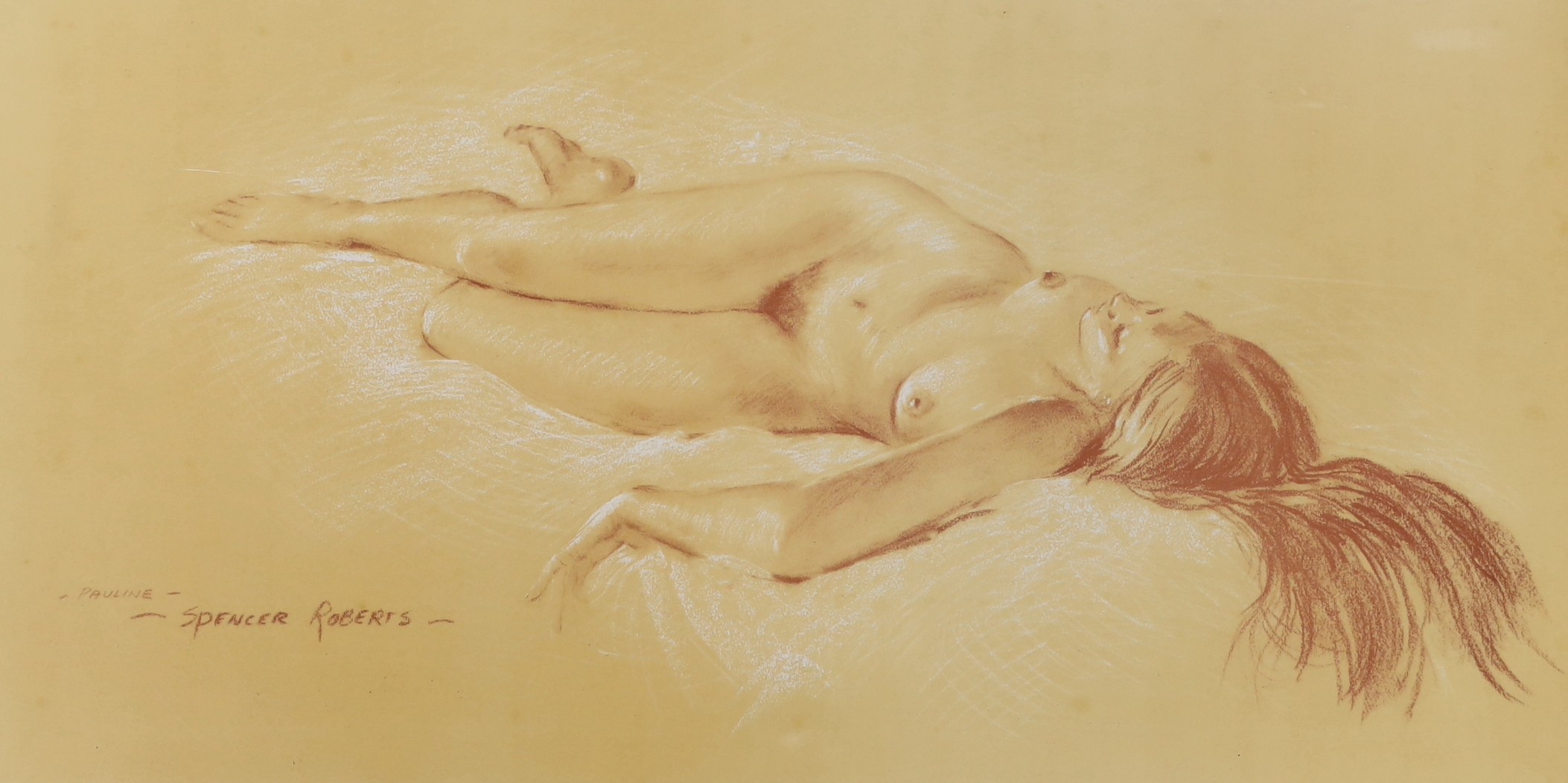 Spencer Roberts (1920-1997), limited edition print, 'Pauline', signed in pencil, 54 x 86cm, unframed                                                                                                                        