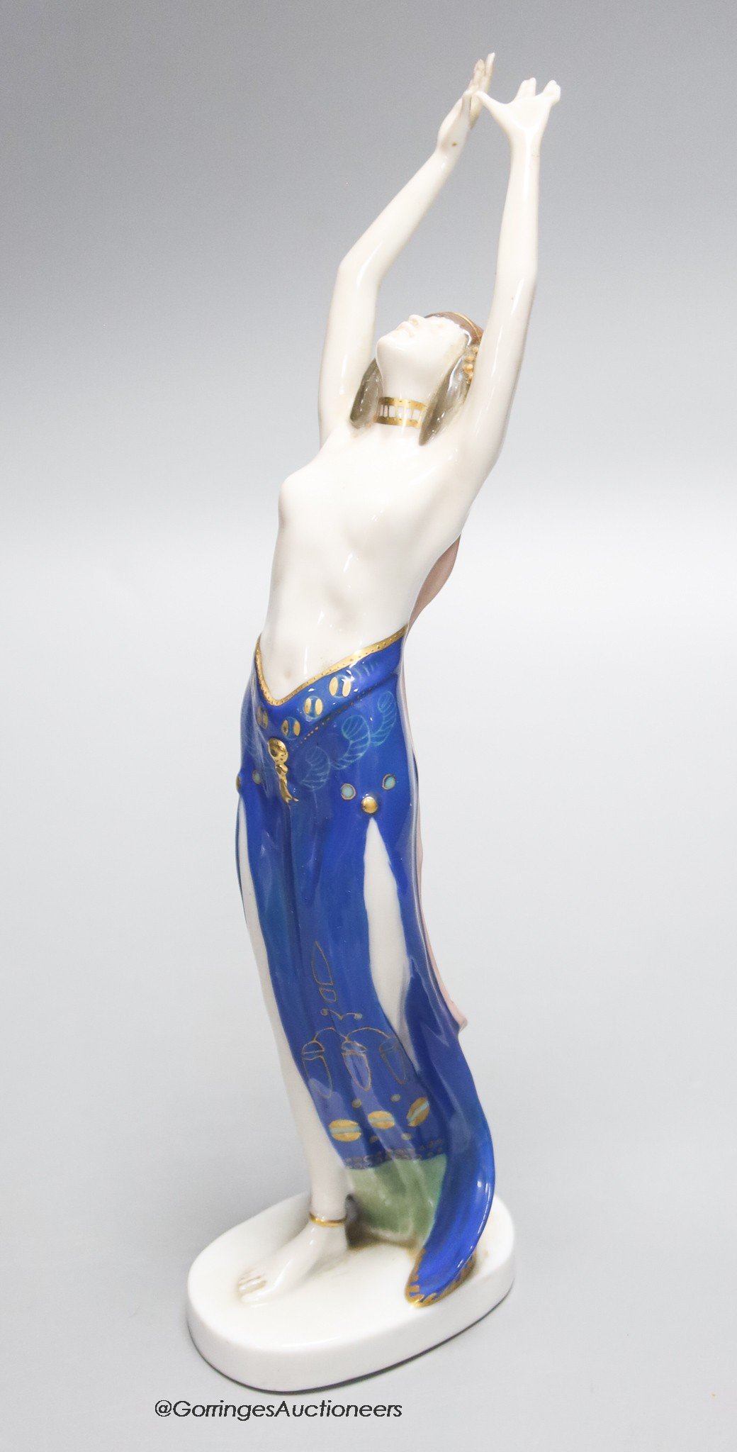 A Rosenthal Art Deco figure of a dancer, height 26cm                                                                                                                                                                        