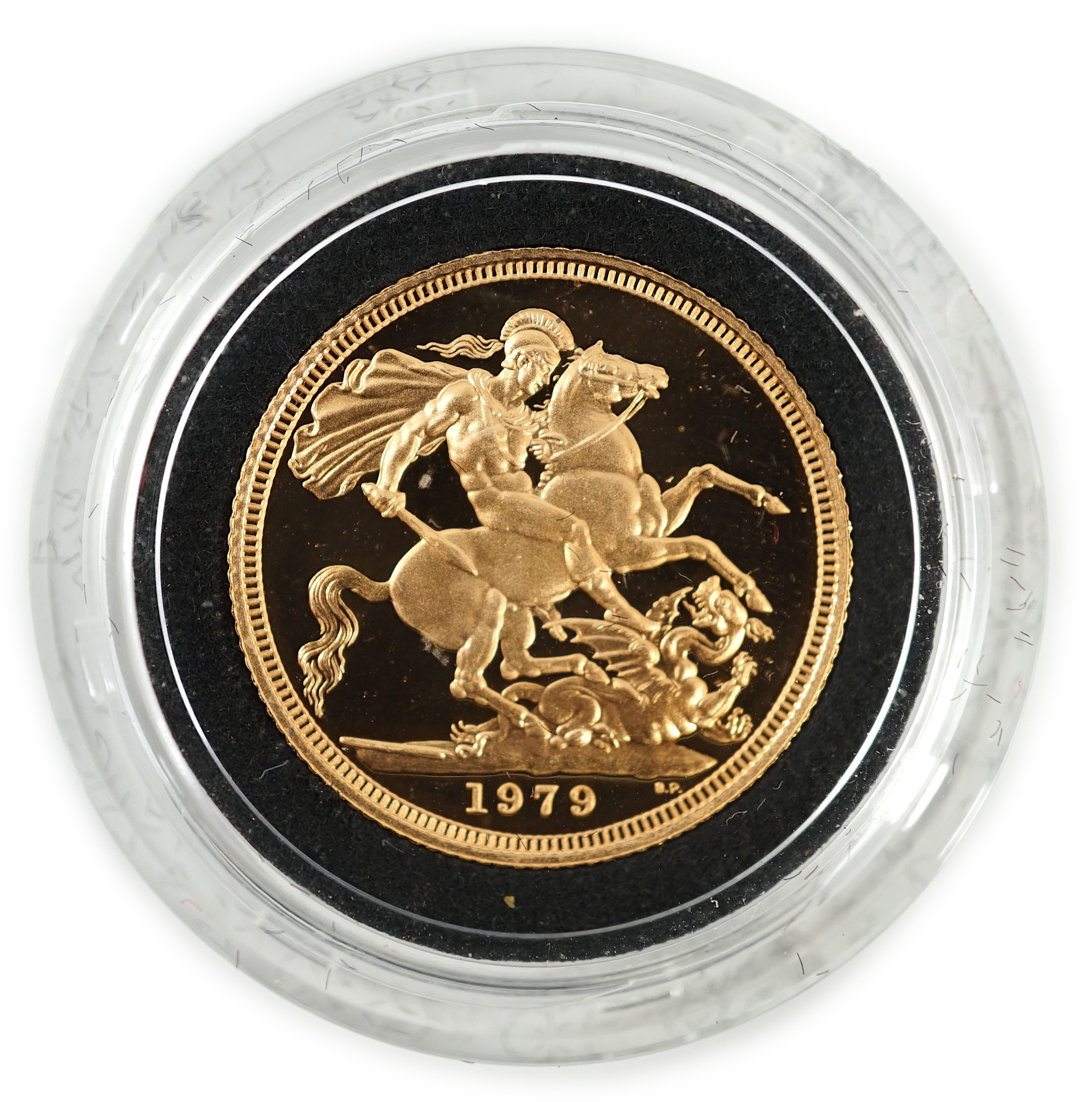 Elizabeth II (1952-2022), Royal Mint gold proof Sovereign, 1979, cased                                                                                                                                                      
