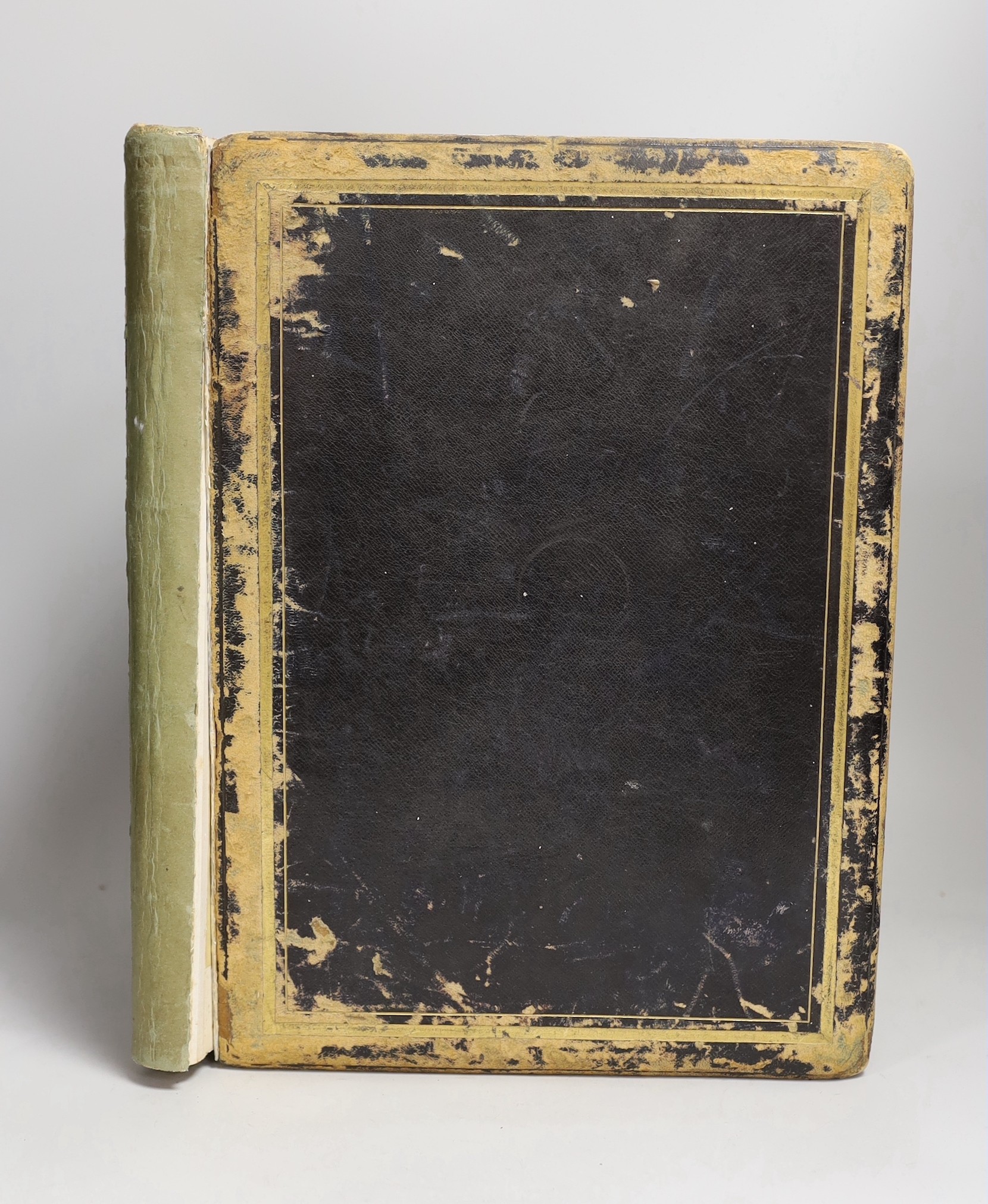 A photograph album, to contain religious and sacred sites throughout the United Kingdom, including Colchester, London, Bristol, etc.                                                                                        