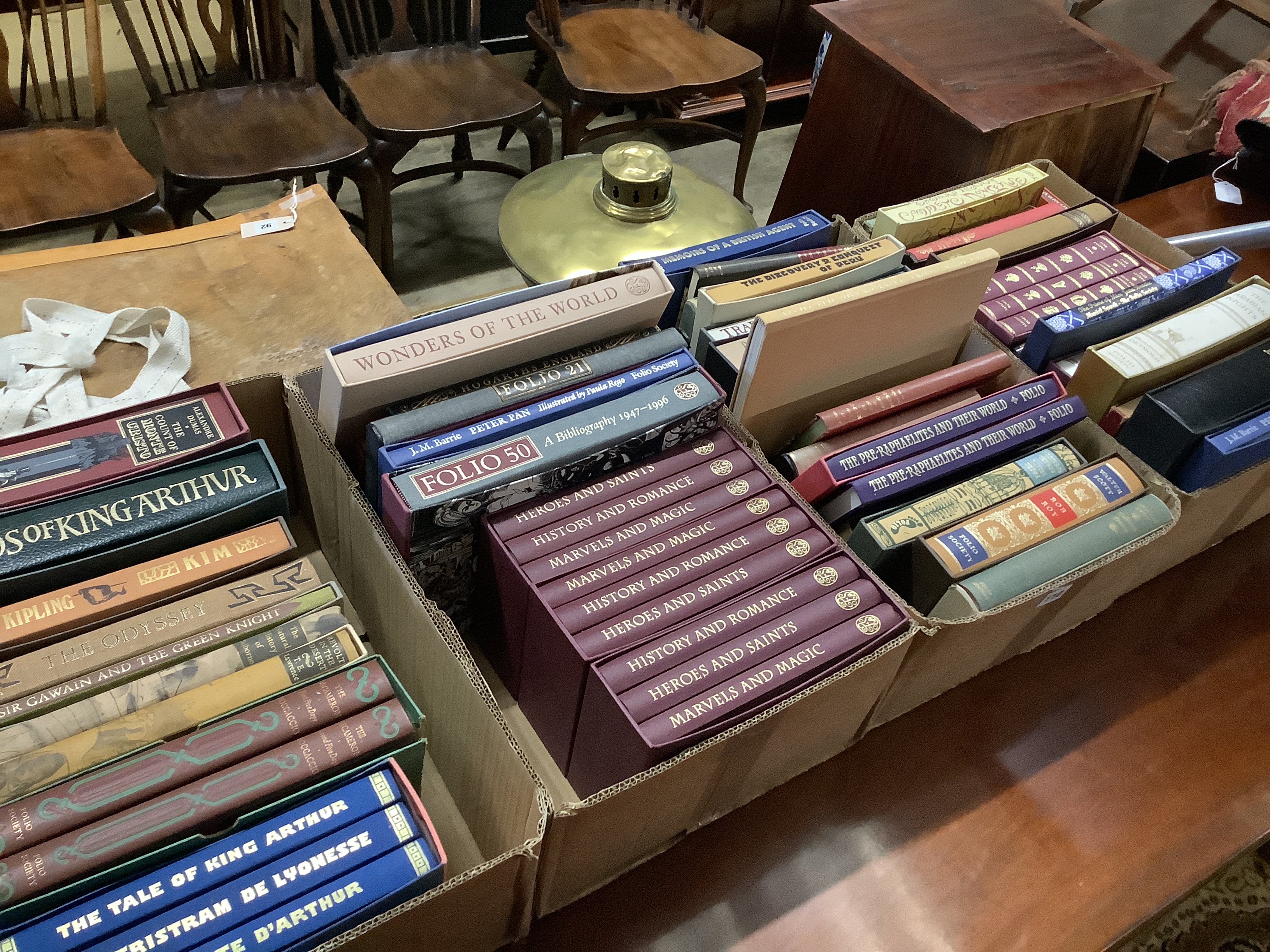 Folio Society books - approx. 55 volumes, to include Dumas, Austen and Walter Scott                                                                                                                                         