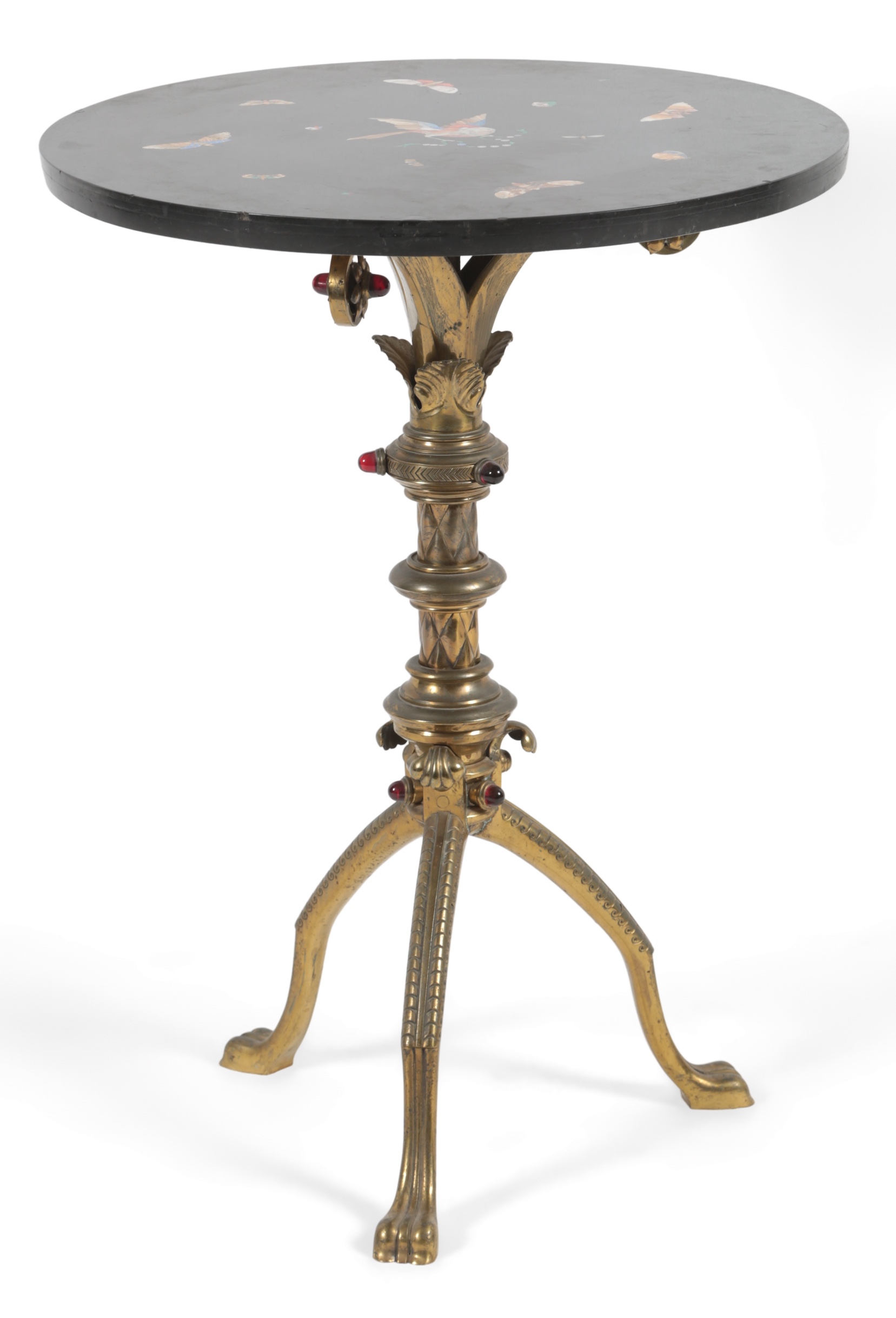 An Italian pietra dura topped table