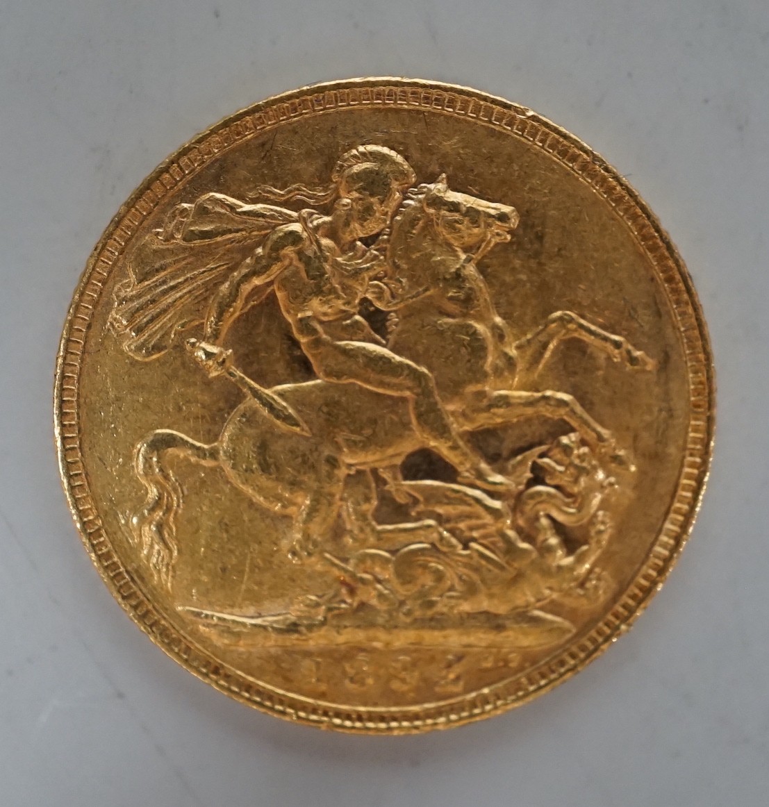 A Victoria gold sovereign 1892                                                                                                                                                                                              