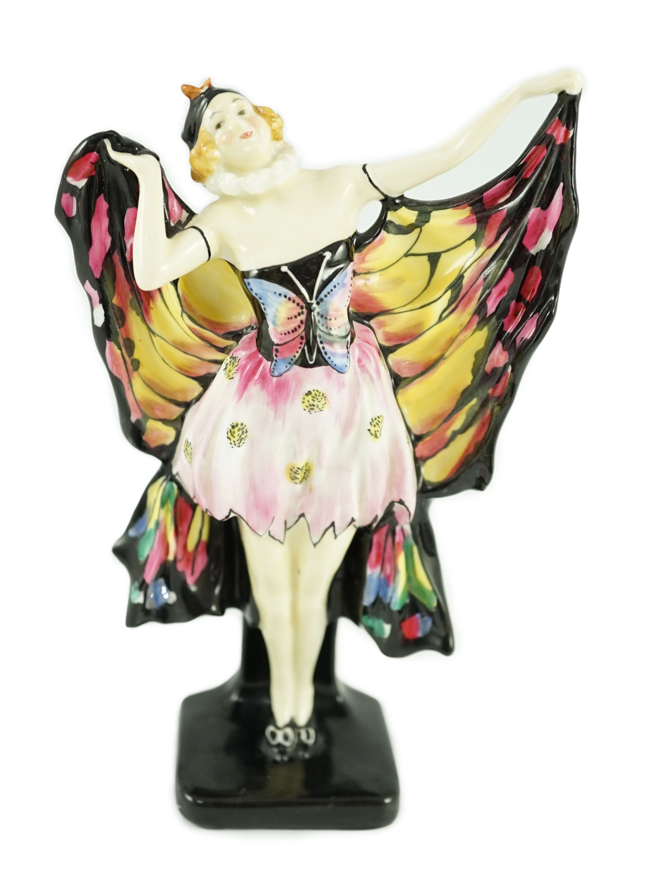 A Doulton & Co. ‘Butterfly’ figure, HN 719, 17cm high                                                                                                                                                                       