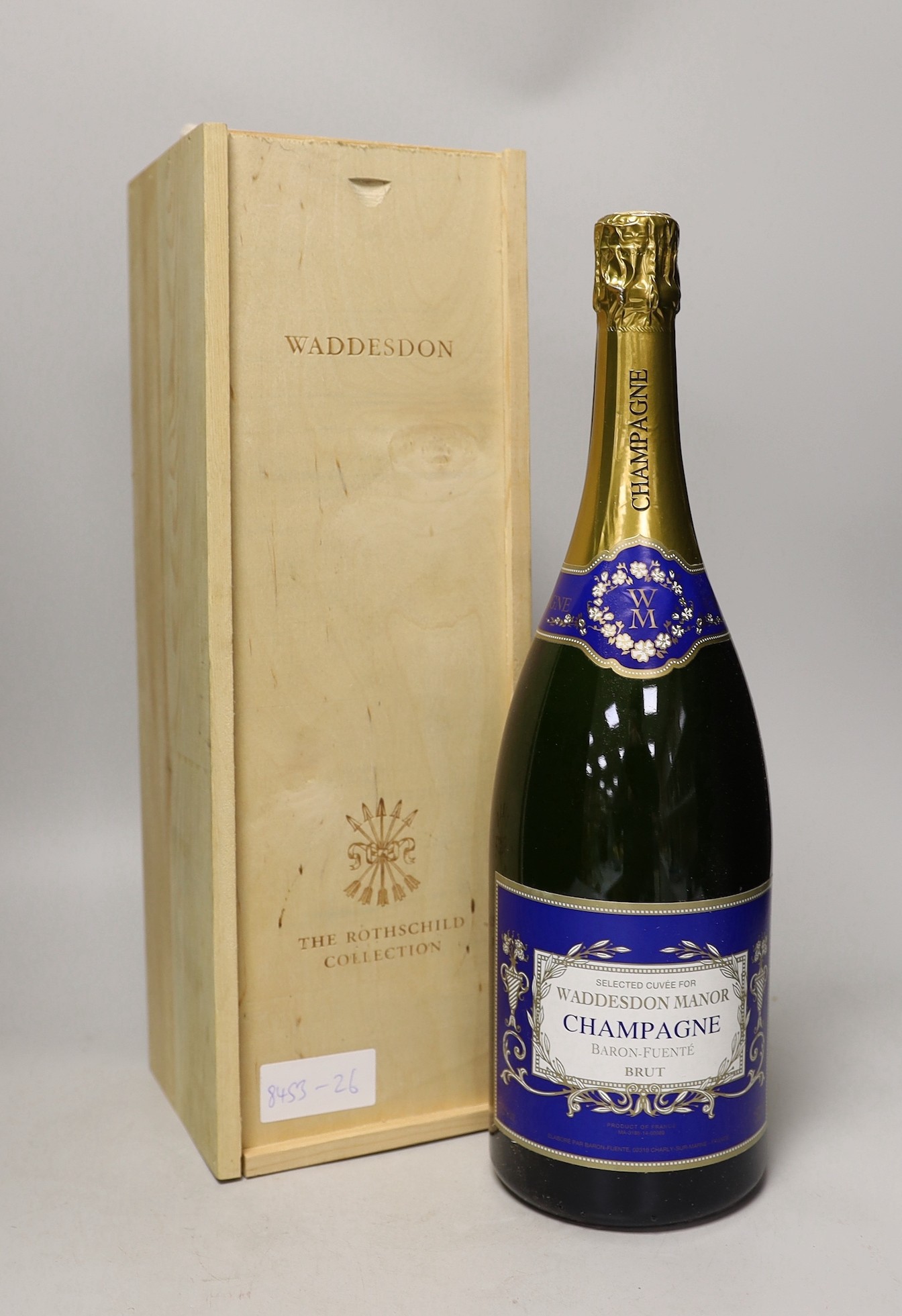 One Magnum of Waddesdon Manor Champagne Baron Fuente Brut, (Rothschild Collection)                                                                                                                                          