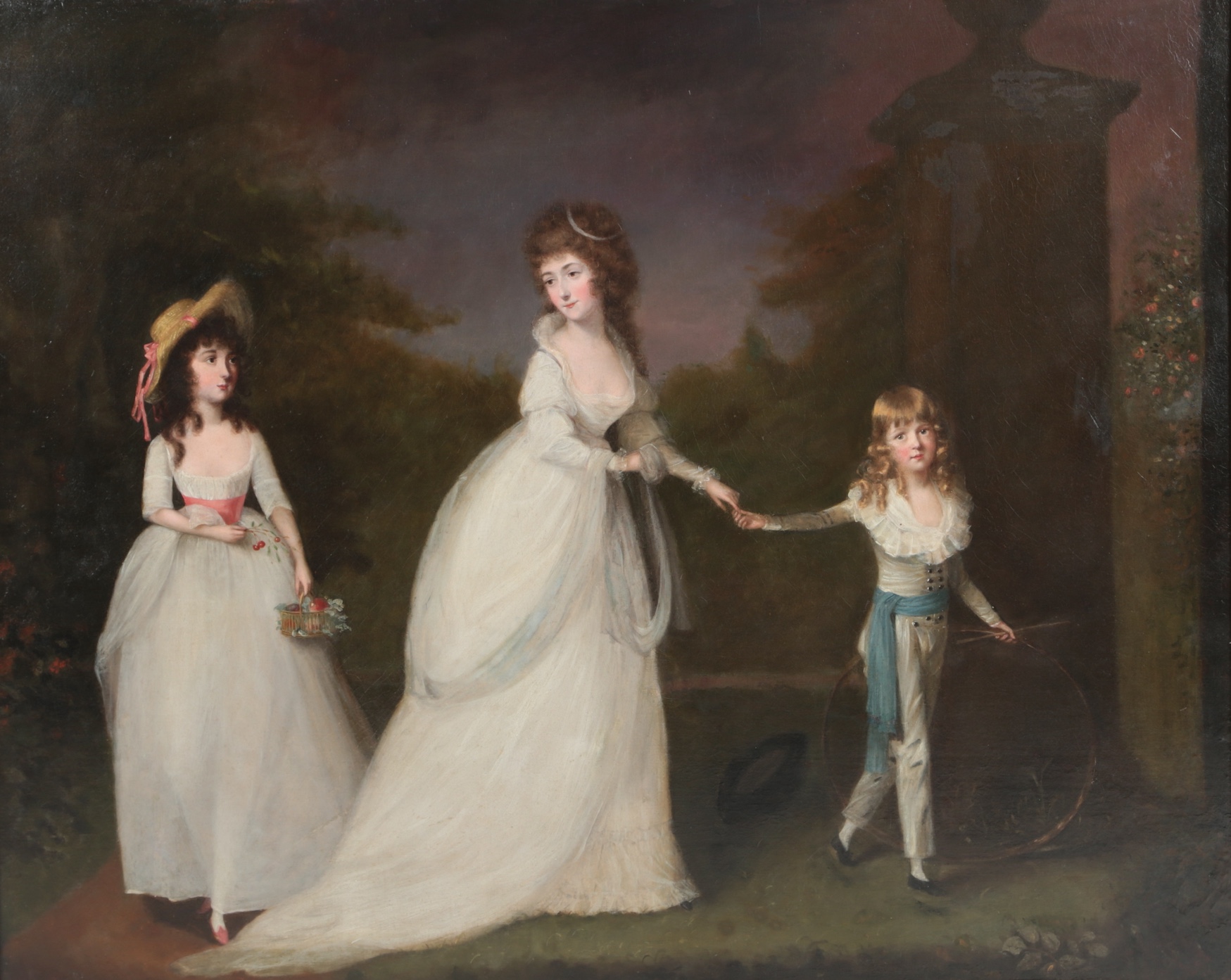 Francis Alleyne's portrait of The Murdoch Family
