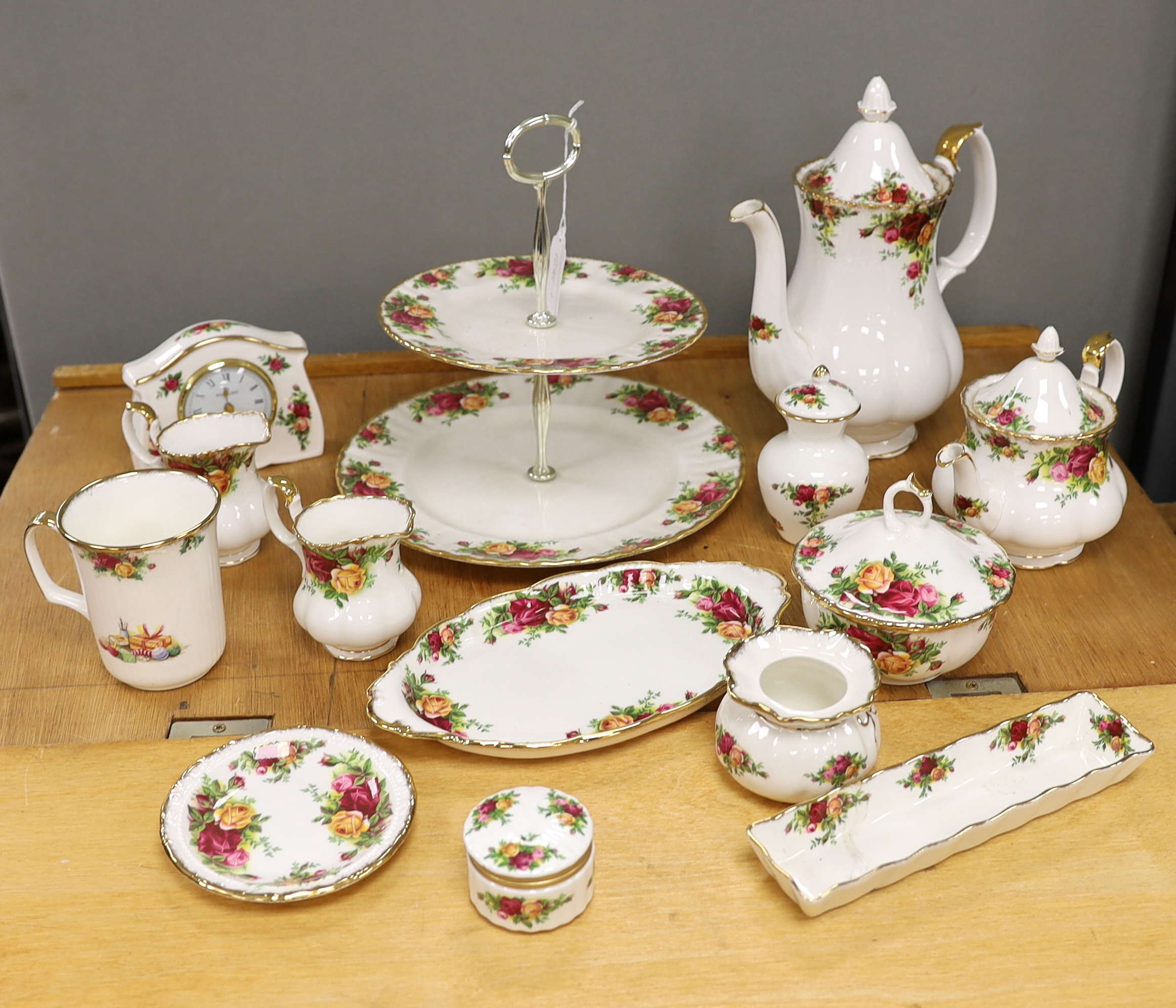 A Royal Albert 'Old Country Roses' tea service                                                                                                                                                                              