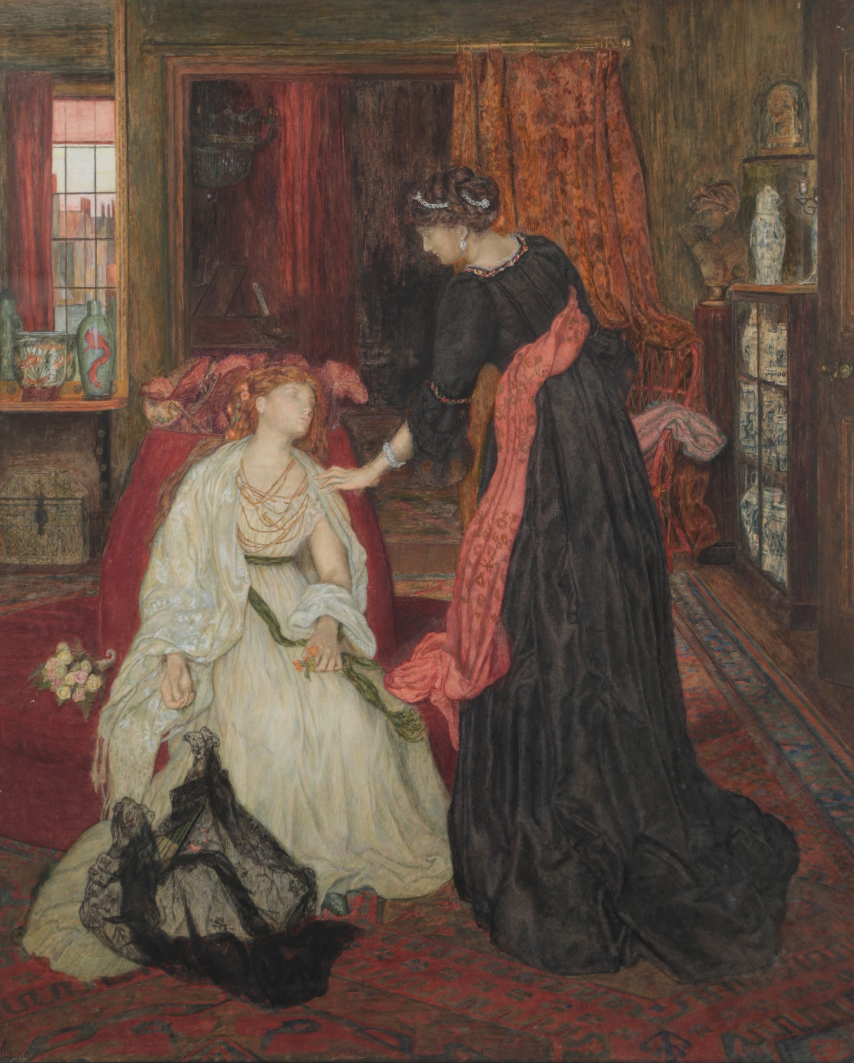 Lucy Madox Brown, Apres le Bal