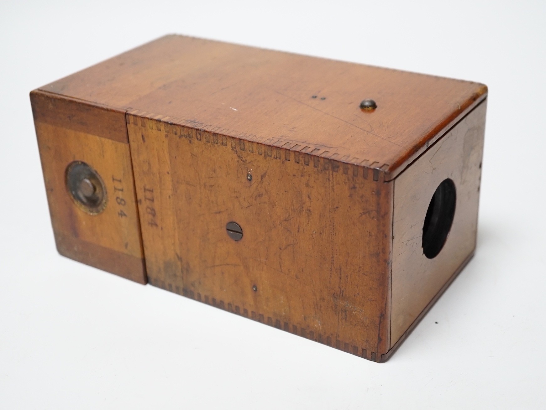 A 19th century Kodak B Ordinary camera, numbered 1184                                                                                                                                                                       