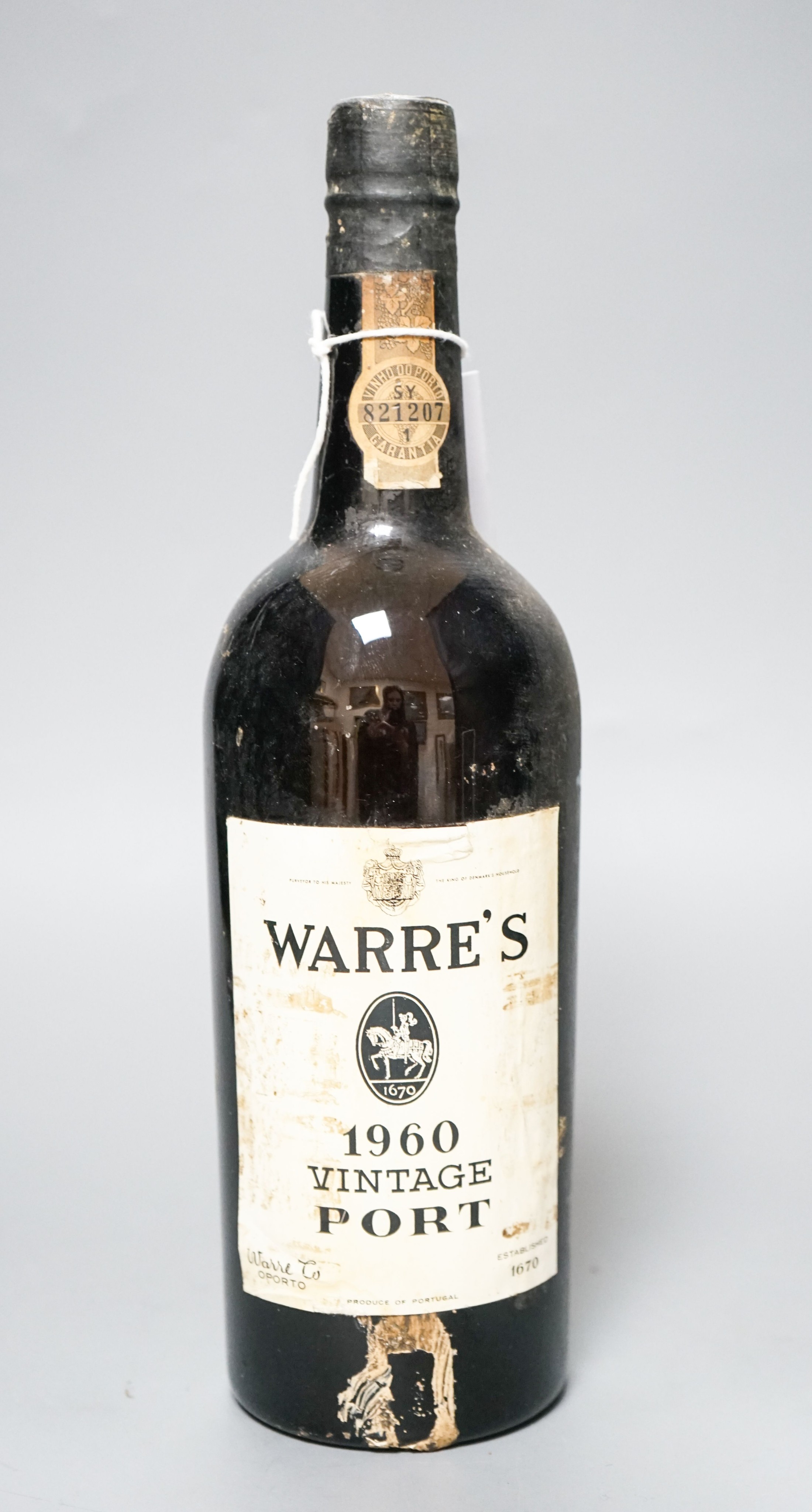 One bottle of Warre’s 1960 Vintage Port                                                                                                                                                                                     