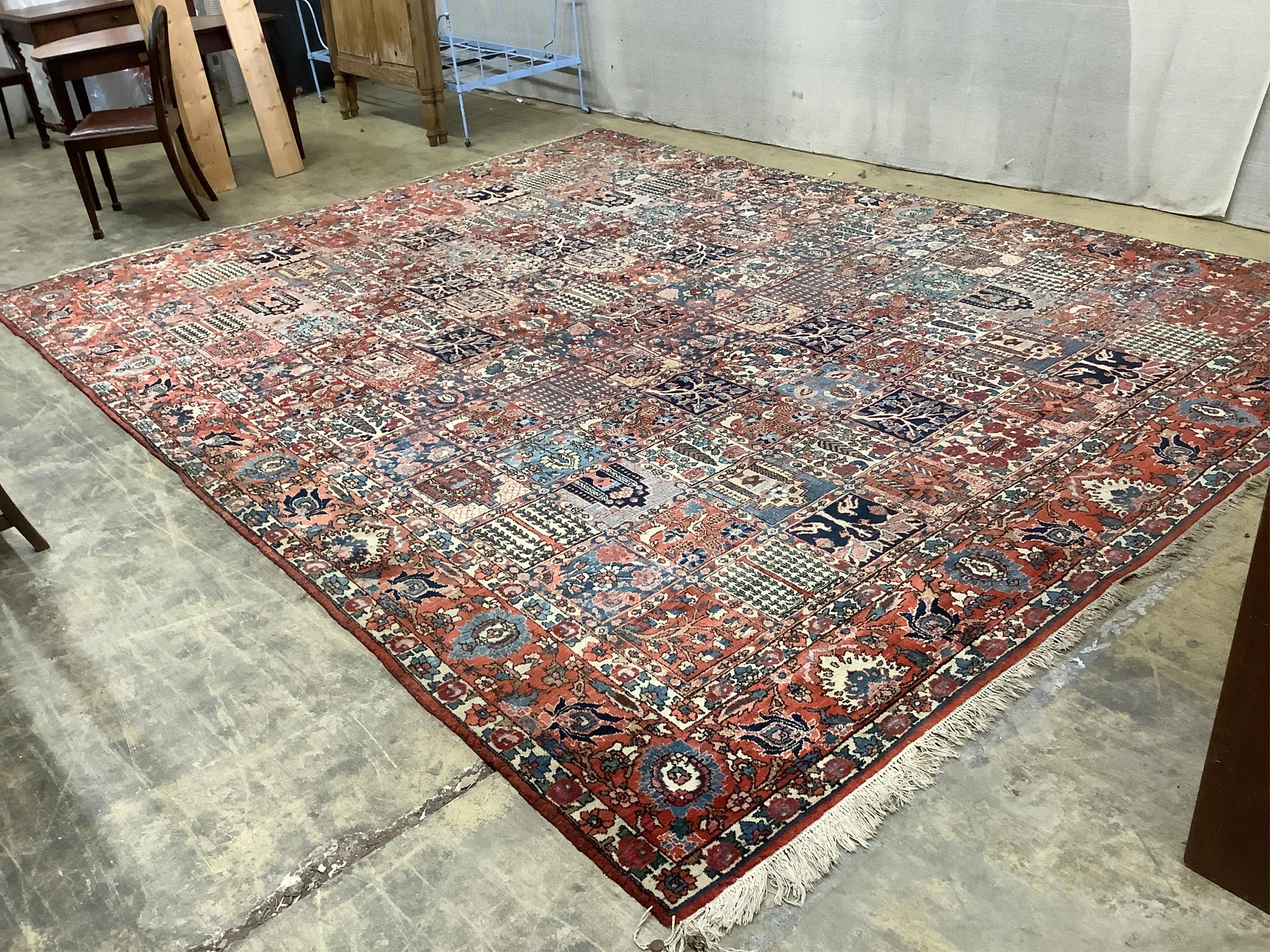 A Baktiari carpet, 418 x 314cm                                                                                                                                                                                              
