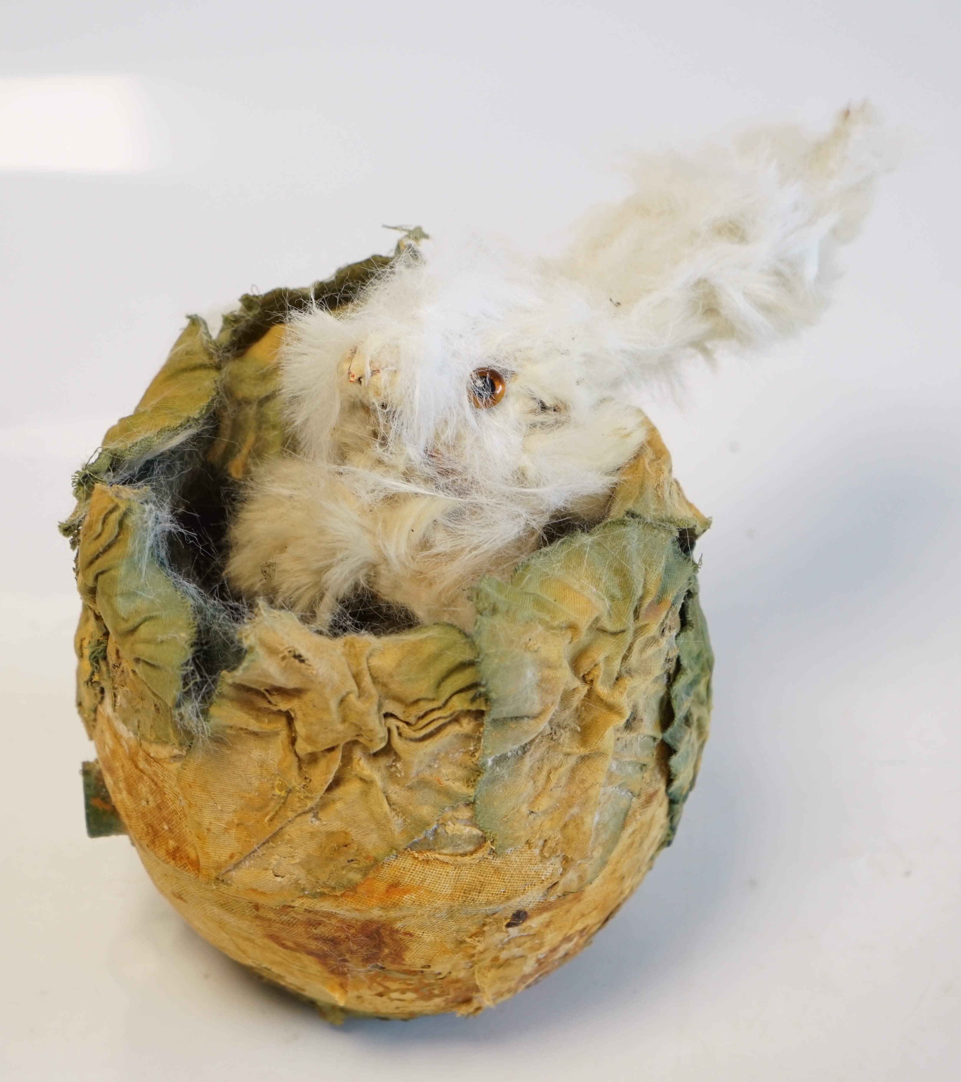 A Roullet & Decamps automaton rabbit in a cabbage                                                                                                                                                                           