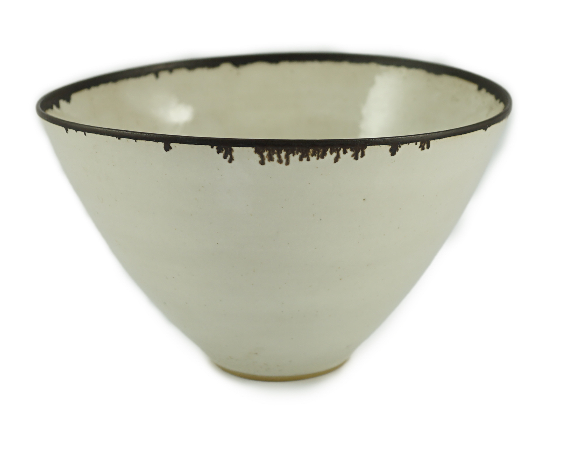 Dame Lucie Rie D.B.E. (1902-1995), a stoneware conical bowl                                                                                                                                                                 